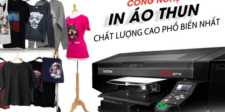 Top 7 Công Nghệ In Áo Thun Chất Lượng Cao Phổ Biến Nhất Hiện Nay