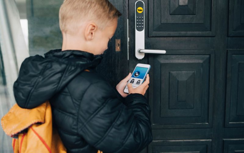 Khóa an toàn trong nhà