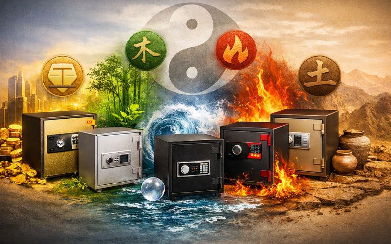 Cách chọn kích thước két sắt theo mệnh gia chủ