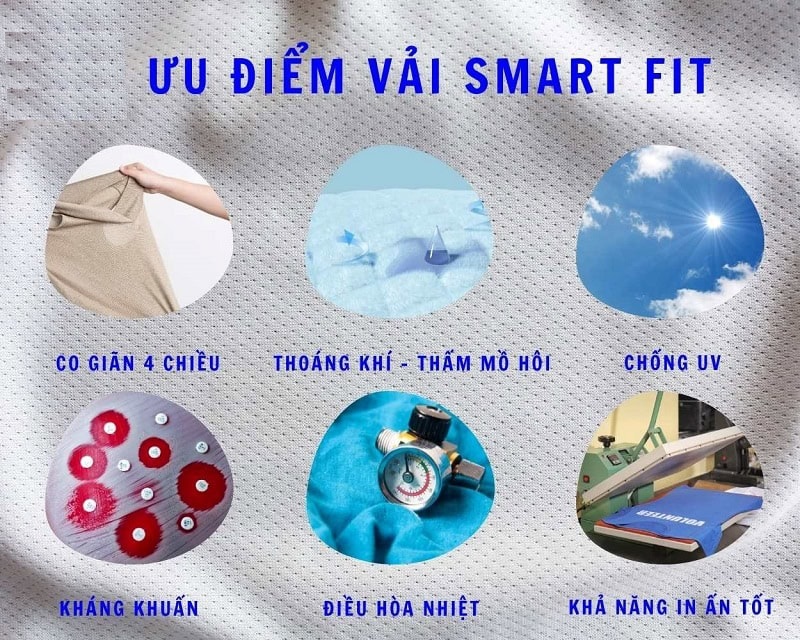 Ưu điểm của vải Smart Fit